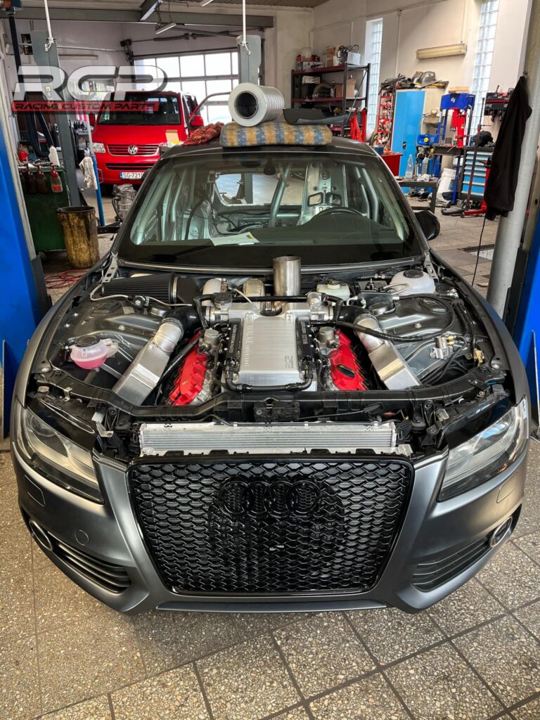 Audi S5 RS5 4,2 V8 FSI dragracing fastest audi racing custom parts rcp intake manifold walke motorsport 7second car 911vrt custom intake manifold patryk walke caua cau engine