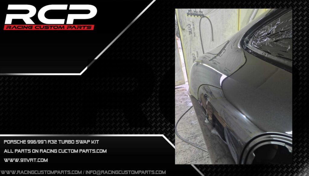 porsche 911 996 997 carrera 2 4 swap swapped r32 r36 vr6 turbo rcp racing custom parts 911vrt engine change billet cnc