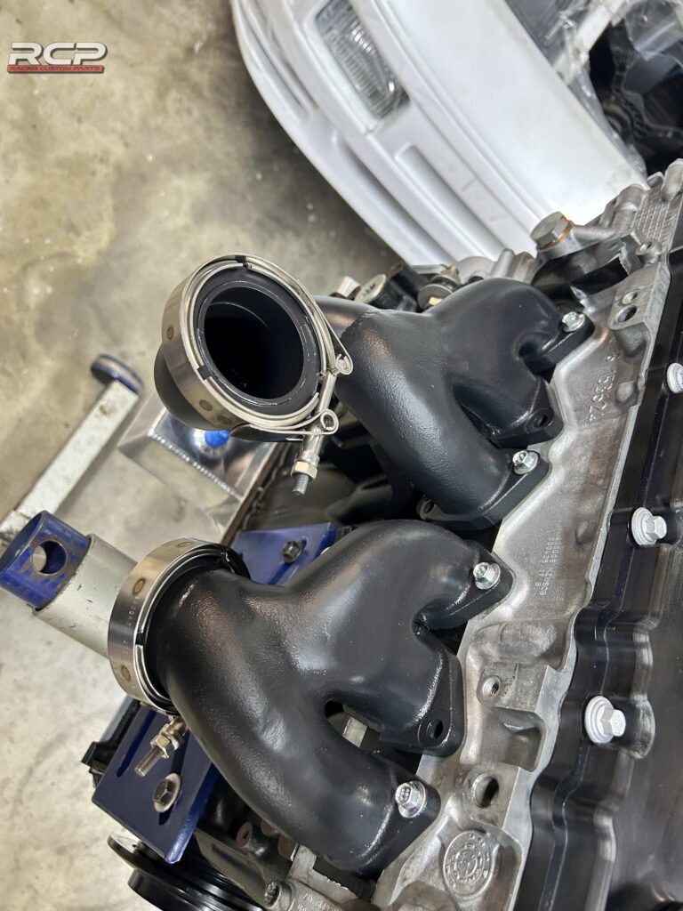 nissan 300zx r36tt vr6 r32 turbo swap racing custom parts rcp engine swap cam cover intake manifold